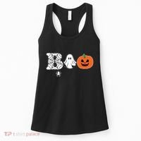 Boo Halloween Pumpkin Festive Women's Tank Top thumb 0