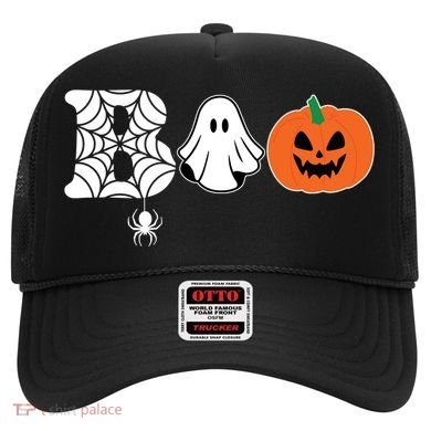 Boo Halloween Pumpkin Festive Hat