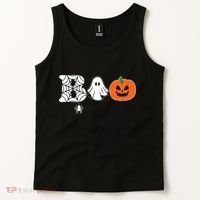 Boo Halloween Pumpkin Festive Tank Top thumb 2