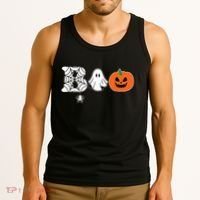 Boo Halloween Pumpkin Festive Tank Top thumb 3