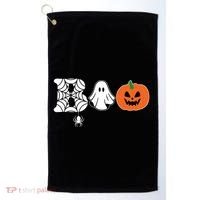 Boo Halloween Pumpkin Festive Golf Towel thumb 0