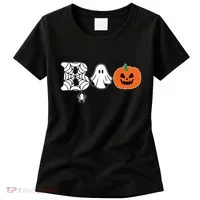 Boo Halloween Pumpkin Festive Women's T-Shirt thumb 0