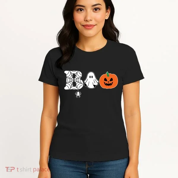 Boo Halloween Pumpkin Festive Women's T-Shirt