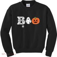Boo Halloween Pumpkin Festive Kids Sweatshirt thumb 0