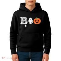 Boo Halloween Pumpkin Festive Kids Hoodie thumb 4