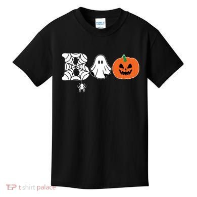 Boo Halloween Pumpkin Festive Kids T-Shirt