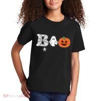 Boo Halloween Pumpkin Festive Kids T-Shirt thumb 2