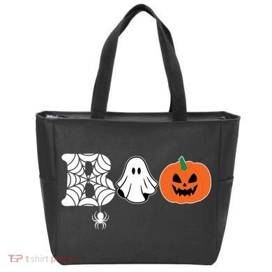 Boo Halloween Pumpkin Festive Tote Bag