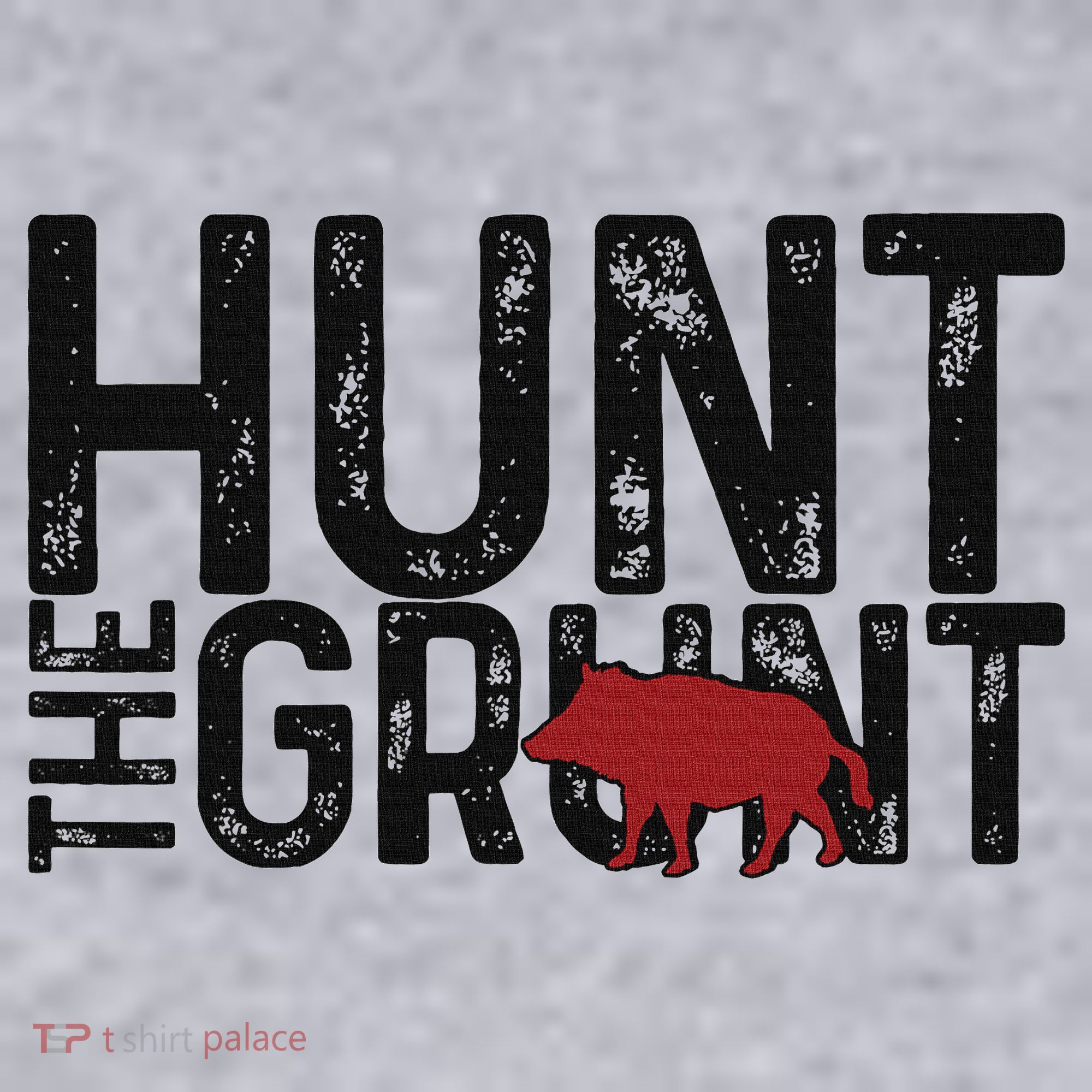Boar Hog Pig Hunting Hunt The Grunt Funny Hog Hunter Women's Sweatshirt