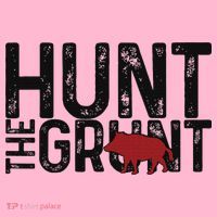 Boar Hog Pig Hunting Hunt The Grunt Funny Hog Hunter Coaster thumb 2