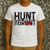 Boar Hog Pig Hunting Hunt The Grunt Funny Hog Hunter T-Shirt thumb 3