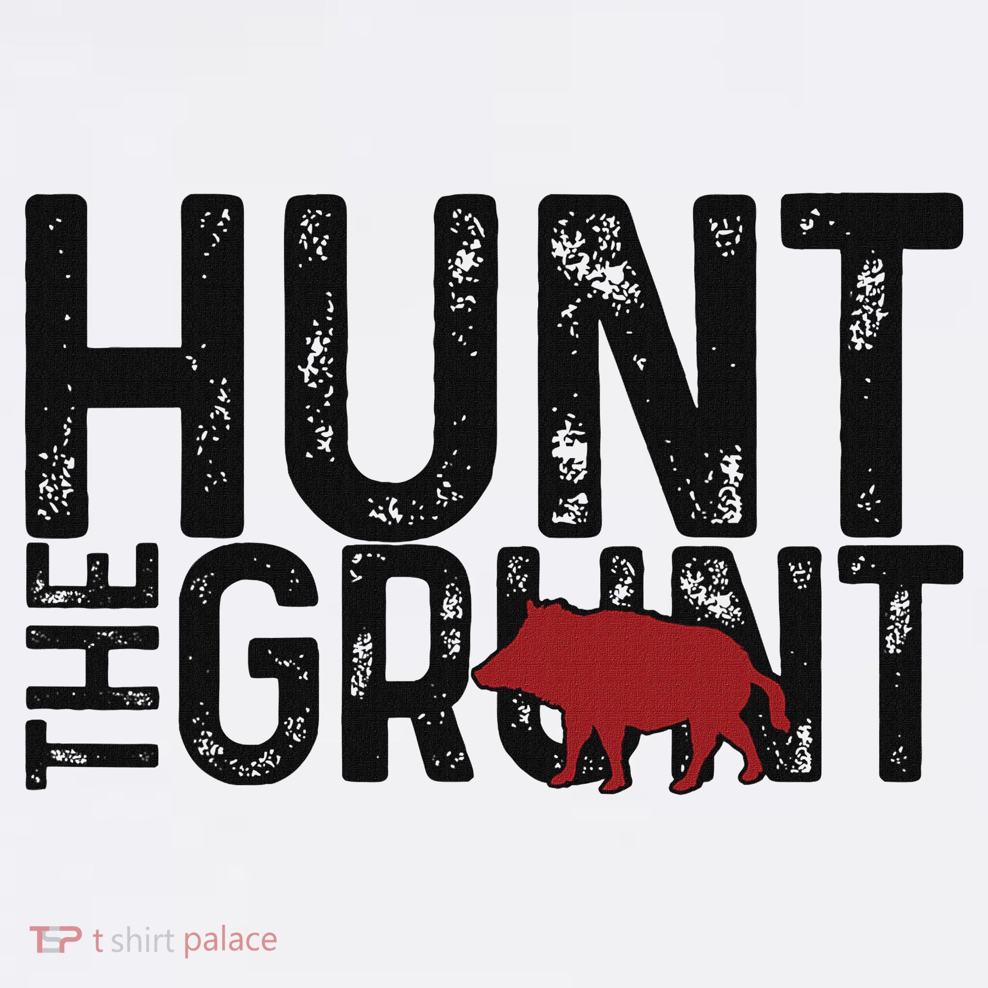 Boar Hog Pig Hunting Hunt The Grunt Funny Hog Hunter Women's Hoodie