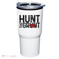 Boar Hog Pig Hunting Hunt The Grunt Funny Hog Hunter Tumbler thumb 0