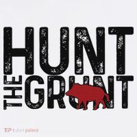 Boar Hog Pig Hunting Hunt The Grunt Funny Hog Hunter Ornament thumb 1