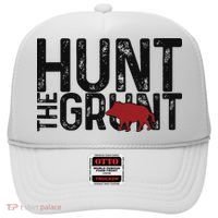 Boar Hog Pig Hunting Hunt The Grunt Funny Hog Hunter Hat thumb 0