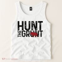 Boar Hog Pig Hunting Hunt The Grunt Funny Hog Hunter Tank Top thumb 2
