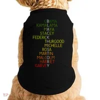 Black History Pride Month Doggie Tank thumb 0