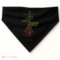 Black History Pride Month USA-Made Doggie Bandana thumb 0