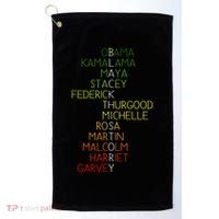 Black History Pride Month Golf Towel thumb 0
