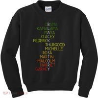Black History Pride Month Kids Sweatshirt thumb 0
