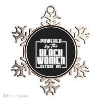 Black History Powered By The Black Women Before Me Ornament thumb 0