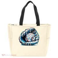 Baseball Home Plate Drip  Tote Bag thumb 0