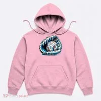 Baseball Home Plate Drip  Hoodie thumb 0