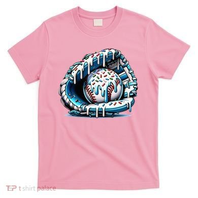 Baseball Home Plate Drip  T-Shirt