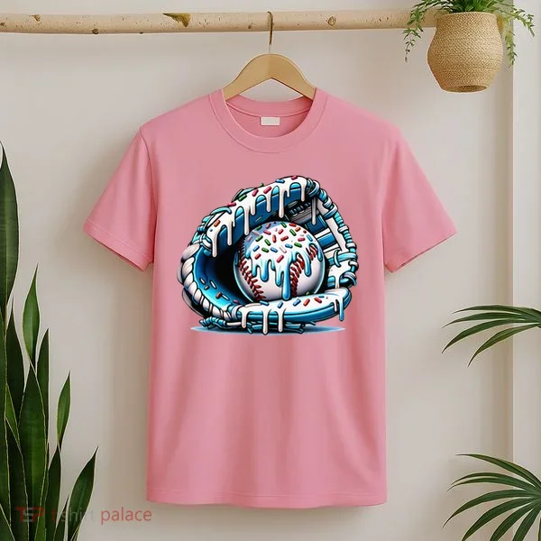 Baseball Home Plate Drip  T-Shirt