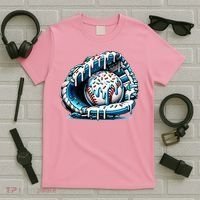 Baseball Home Plate Drip  T-Shirt thumb 5
