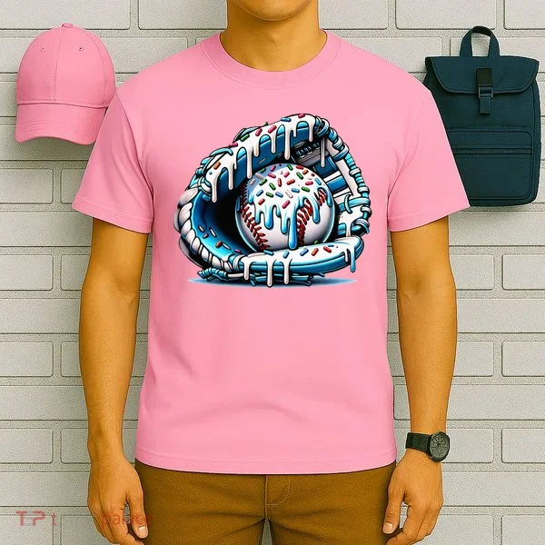 Baseball Home Plate Drip  T-Shirt