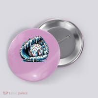 Baseball Home Plate Drip  Button thumb 0