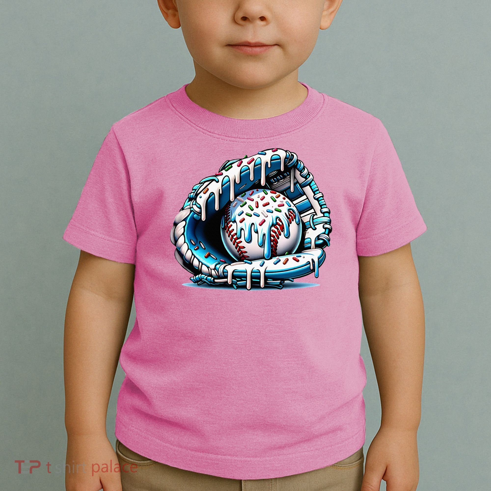 Baseball Home Plate Drip  Toddler T-Shirt
