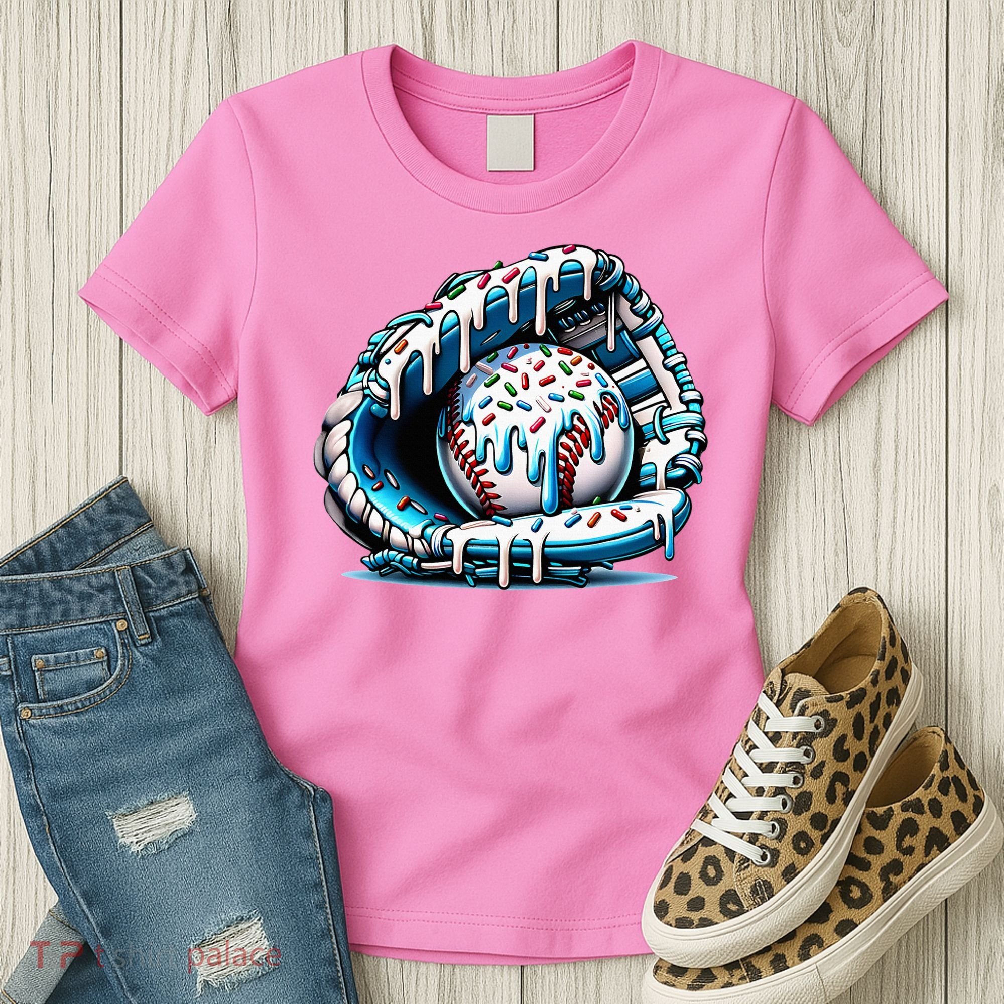 Baseball Home Plate Drip  Women's T-Shirt