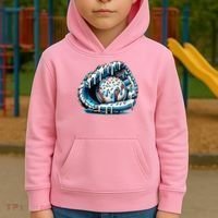 Baseball Home Plate Drip  Kids Hoodie thumb 2