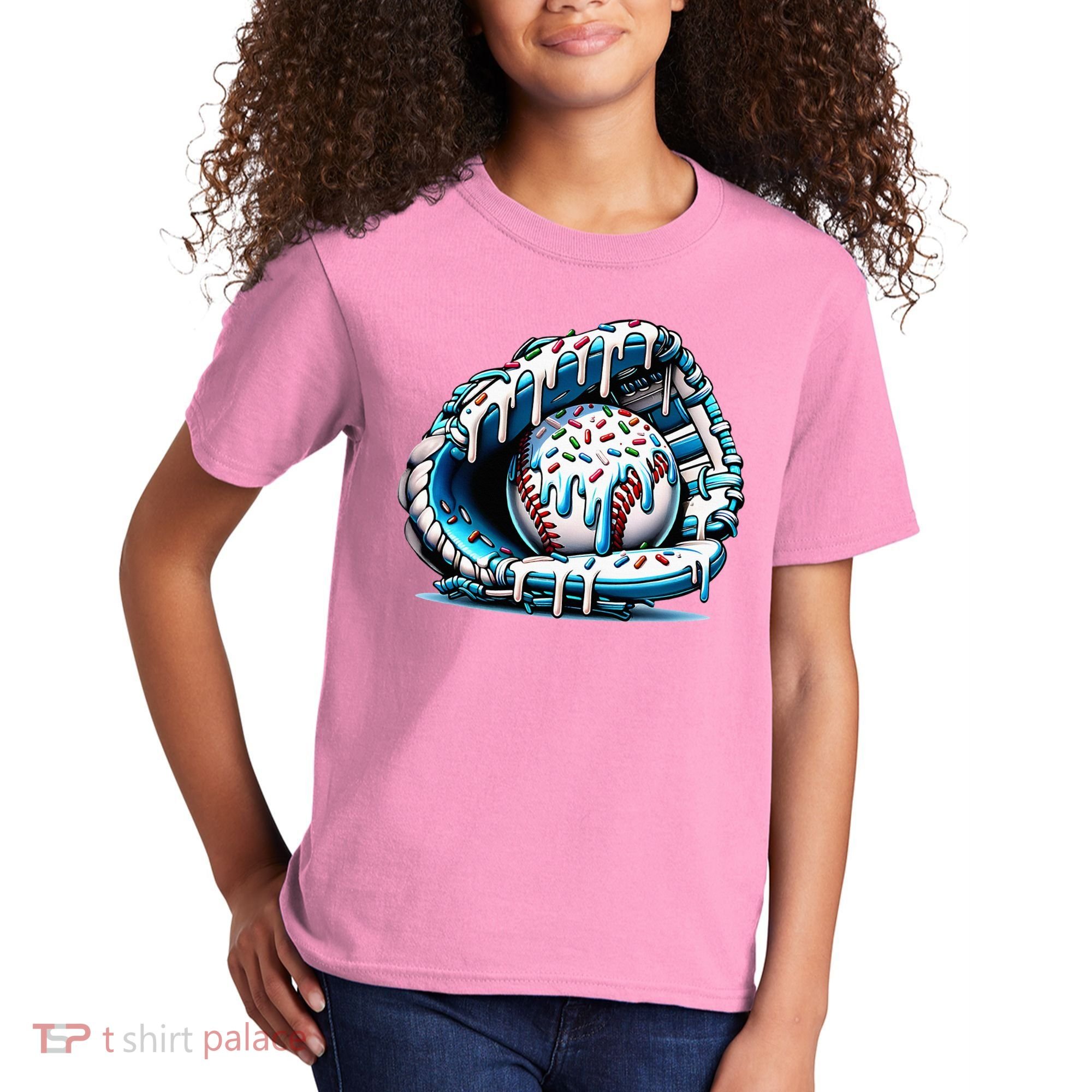 Baseball Home Plate Drip  Kids T-Shirt