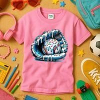 Baseball Home Plate Drip  Kids T-Shirt thumb 3