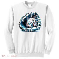 Baseball Home Plate Drip  Sweatshirt thumb 0