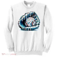 Baseball Home Plate Drip  Sweatshirt thumb 0