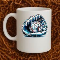 Baseball Home Plate Drip  Coffee Mug thumb 2