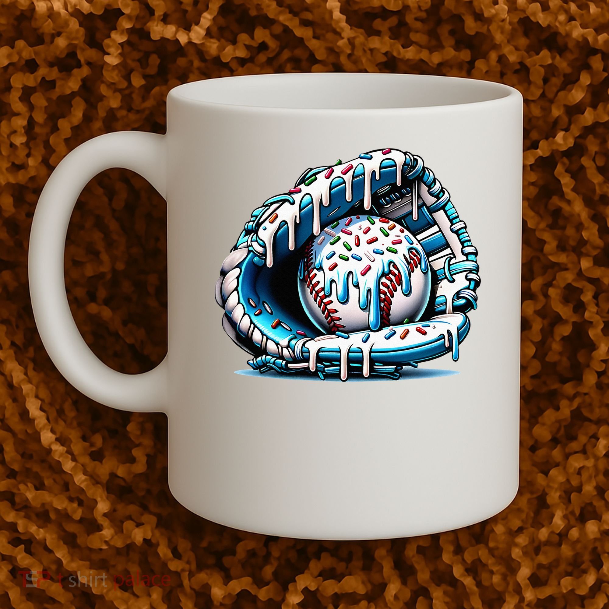 Baseball Home Plate Drip  Coffee Mug