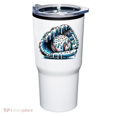 Baseball Home Plate Drip  Tumbler