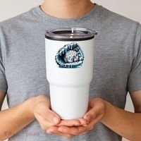 Baseball Home Plate Drip  Tumbler thumb 2