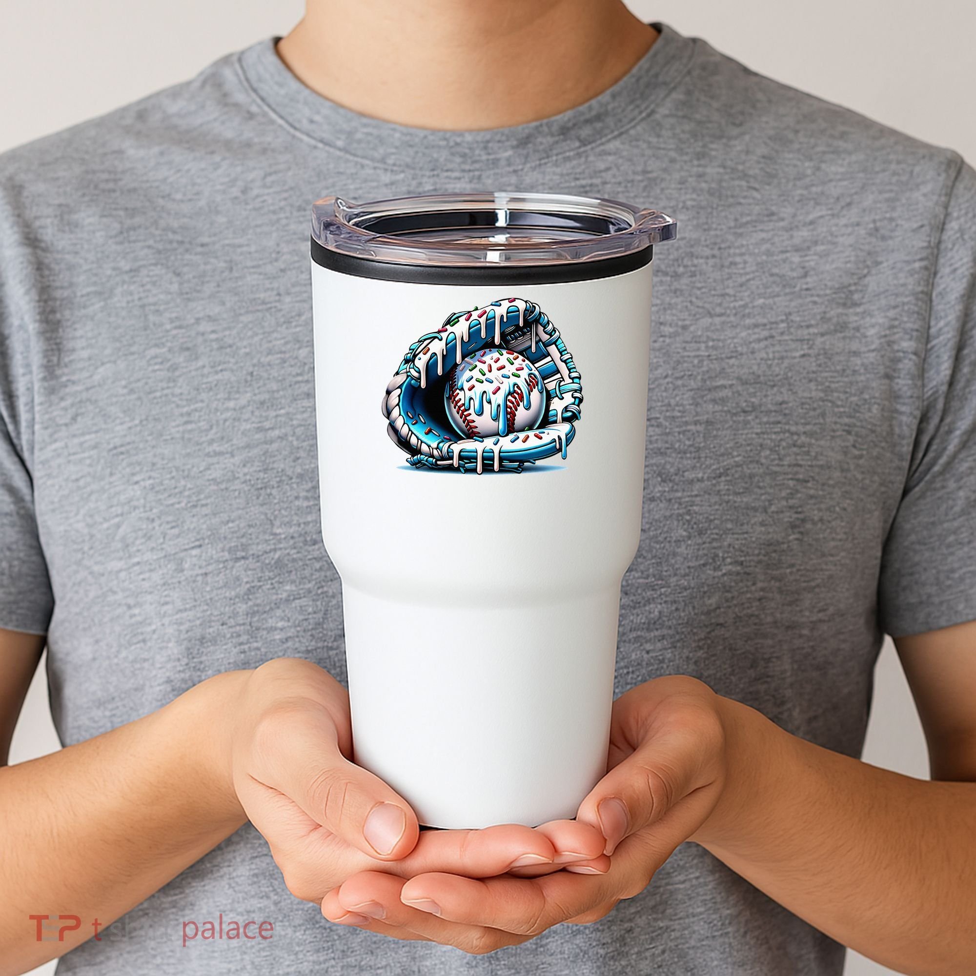 Baseball Home Plate Drip  Tumbler