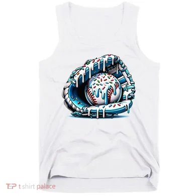 Baseball Home Plate Drip  Tank Top