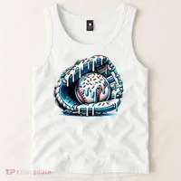 Baseball Home Plate Drip  Tank Top thumb 2