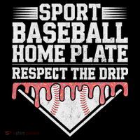 Baseball Home Plate Drip For Respect The Drip Ice Cream Coffee Mug thumb 5