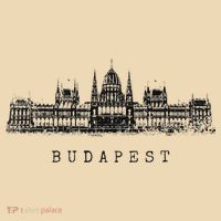 Budapest Hungarian Parliament Retro Skyline I Love Budapest Tote Bag thumb 4
