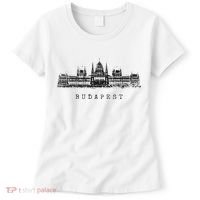 Budapest Hungarian Parliament Retro Skyline I Love Budapest Women's T-Shirt thumb 0