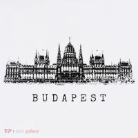Budapest Hungarian Parliament Retro Skyline I Love Budapest Kids T-Shirt thumb 4